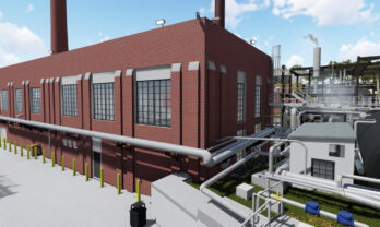 UGA Steam Plant Exterior Rendering