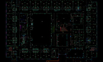 Asbuilt Survey Hotel AutoCAD