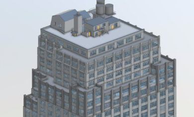 3d Modeling New York NY W34th Exterior